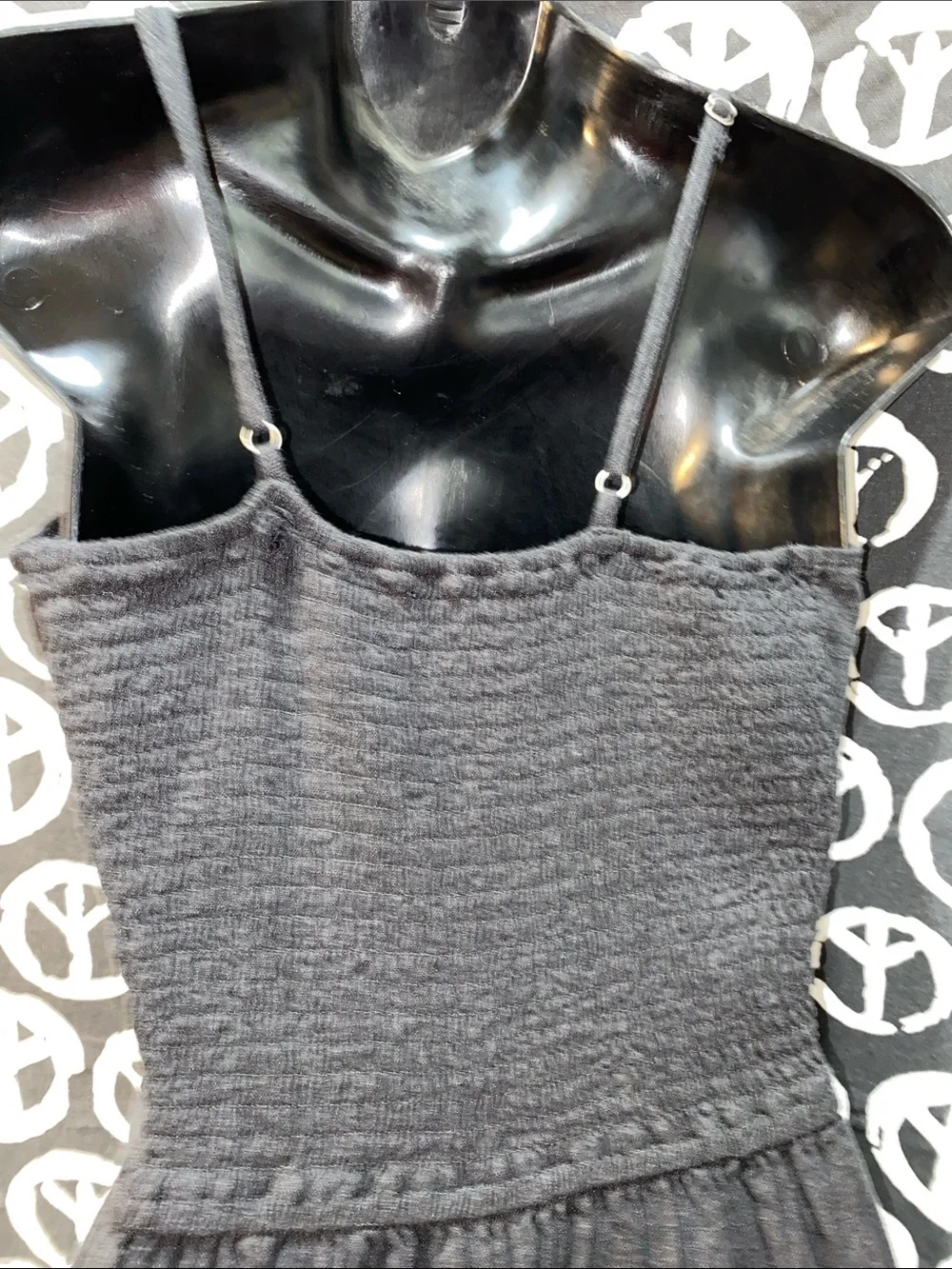 HOLLISTER BLACK WIDE LEG JUMPSUIT SZ M